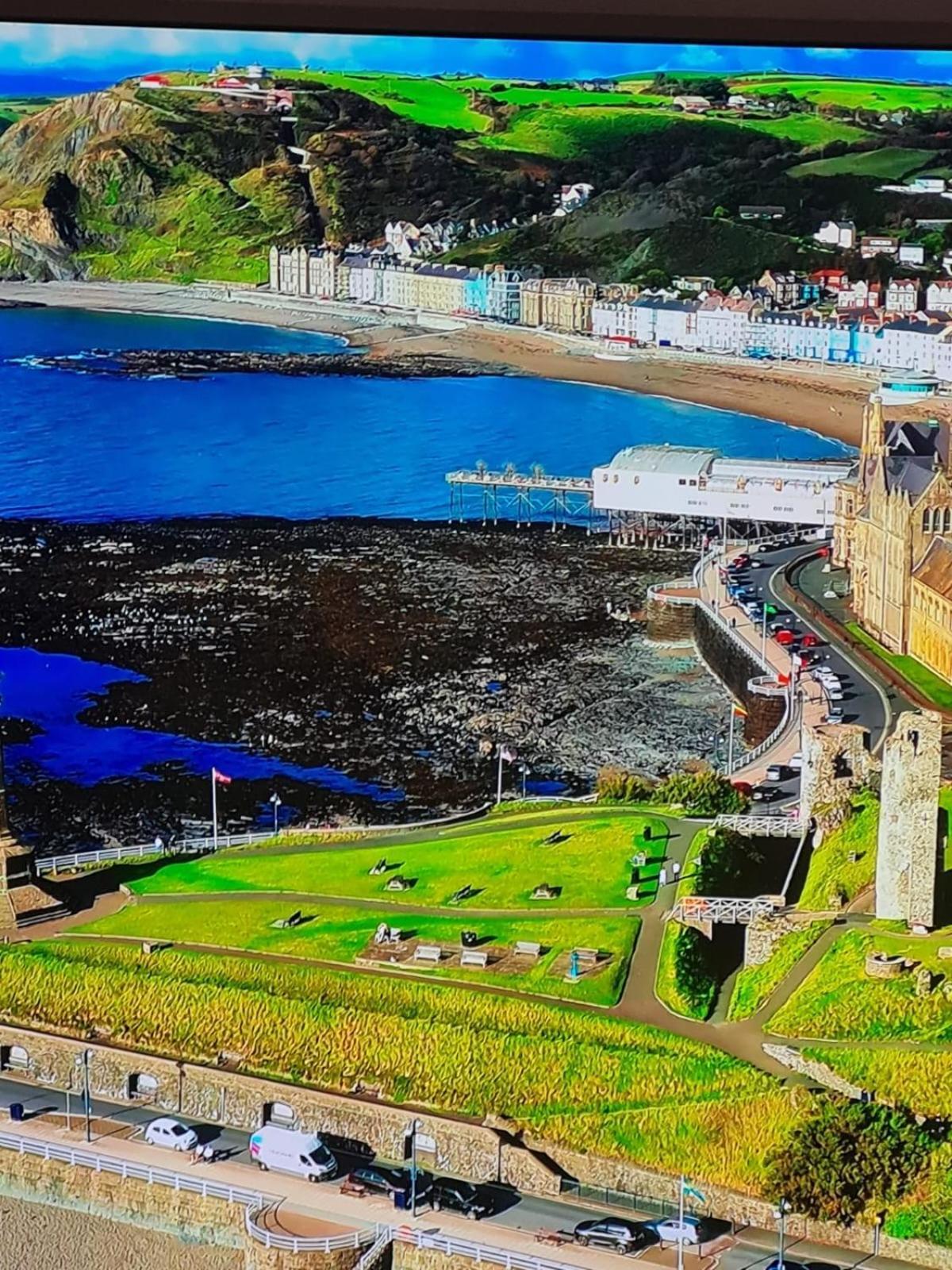 Haven On The Hill 2 Bed Caravan With Town Views Of Aberystwyth F7 ภายนอก รูปภาพ