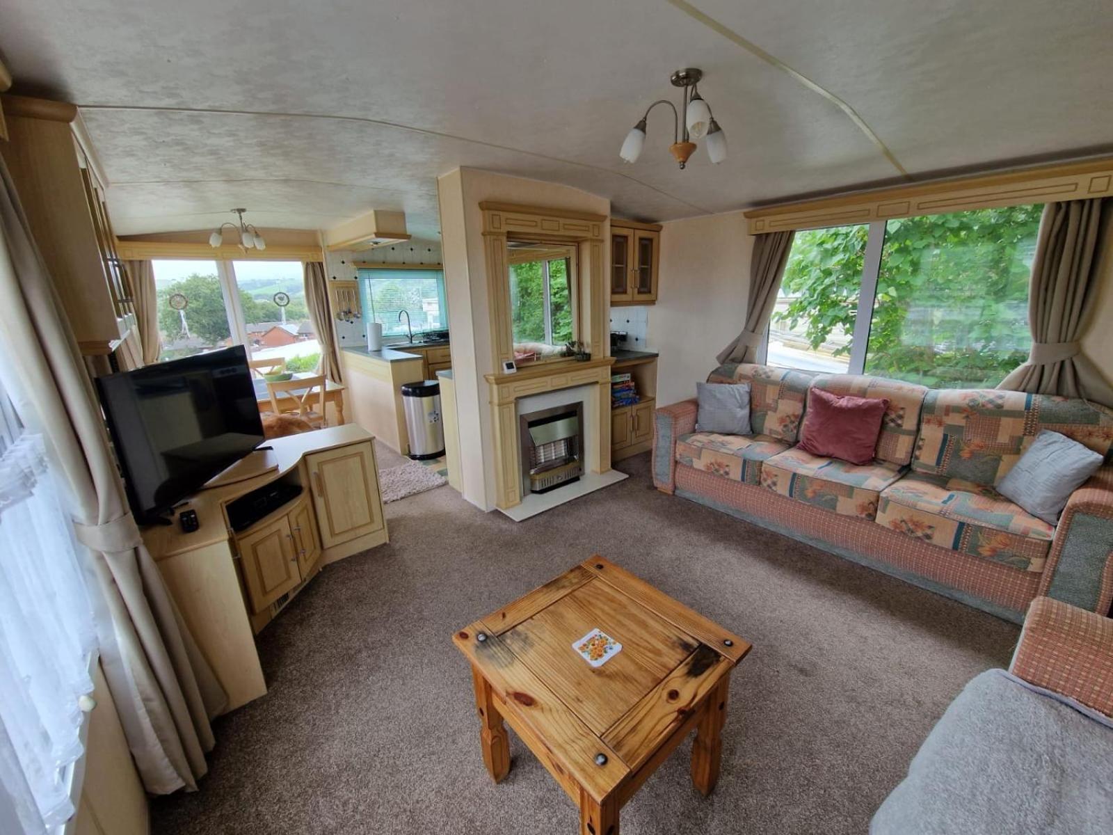 Haven On The Hill 2 Bed Caravan With Town Views Of Aberystwyth F7 ภายนอก รูปภาพ