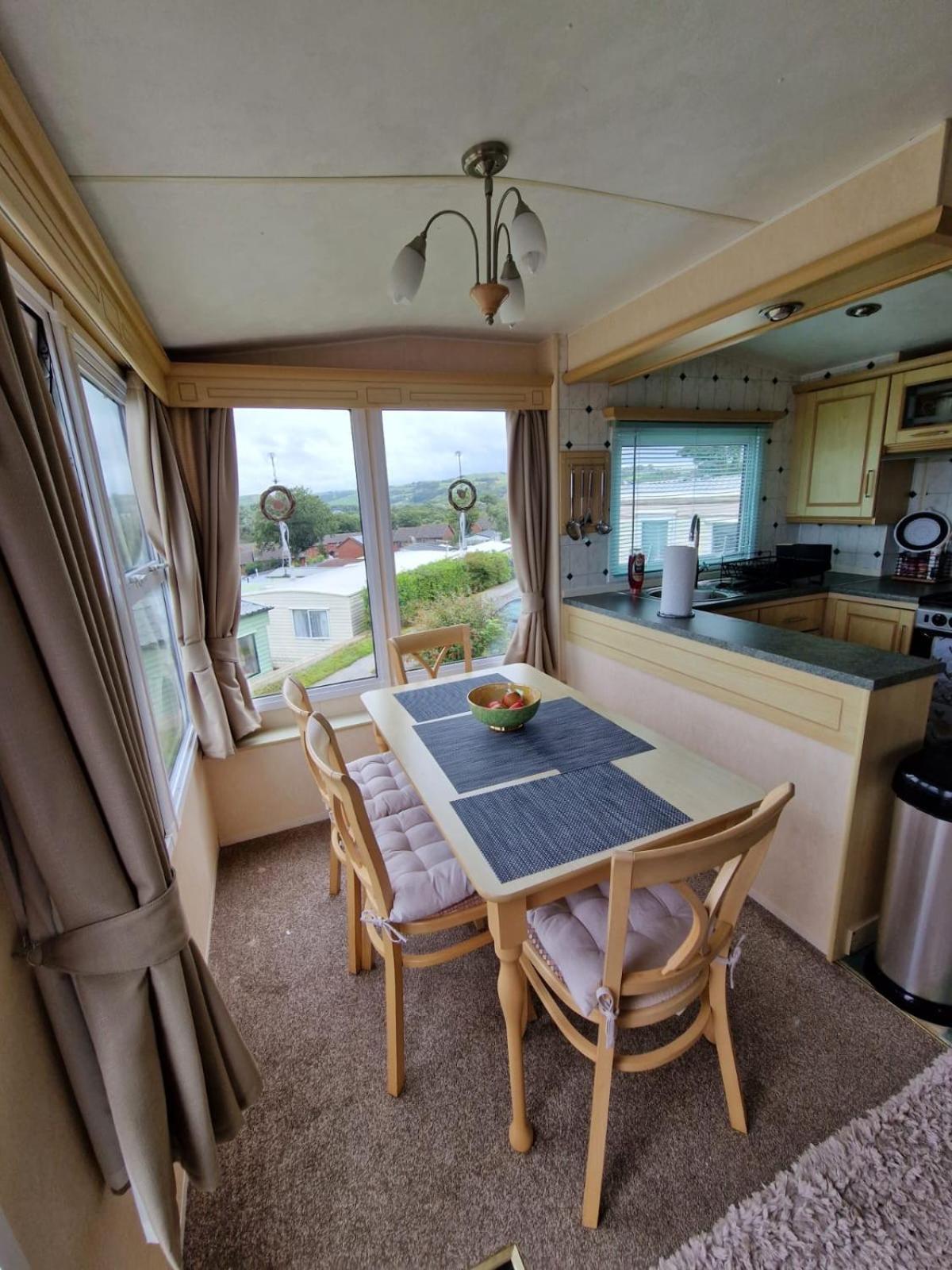 Haven On The Hill 2 Bed Caravan With Town Views Of Aberystwyth F7 ภายนอก รูปภาพ