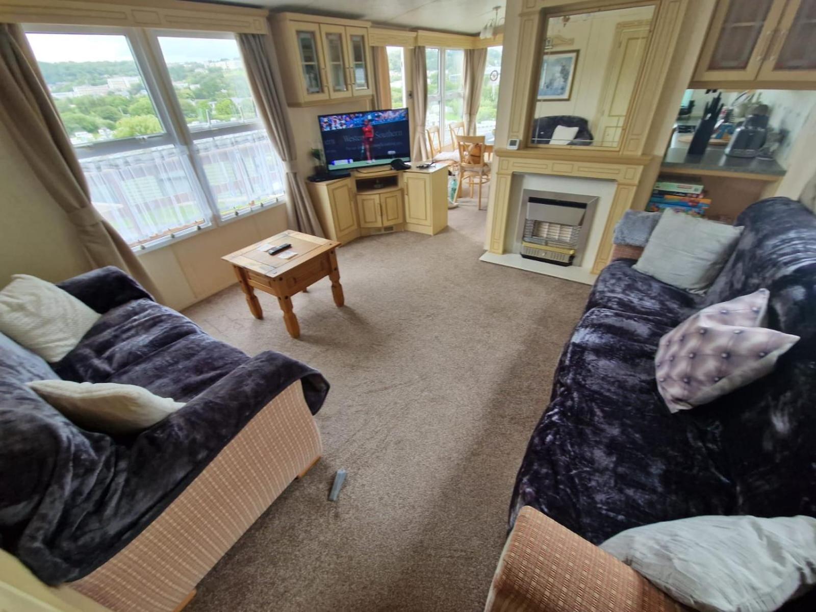 Haven On The Hill 2 Bed Caravan With Town Views Of Aberystwyth F7 ภายนอก รูปภาพ