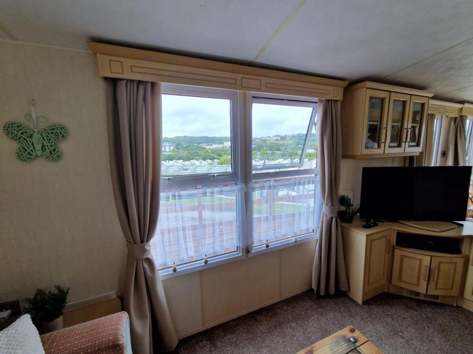 Haven On The Hill 2 Bed Caravan With Town Views Of Aberystwyth F7 ภายนอก รูปภาพ