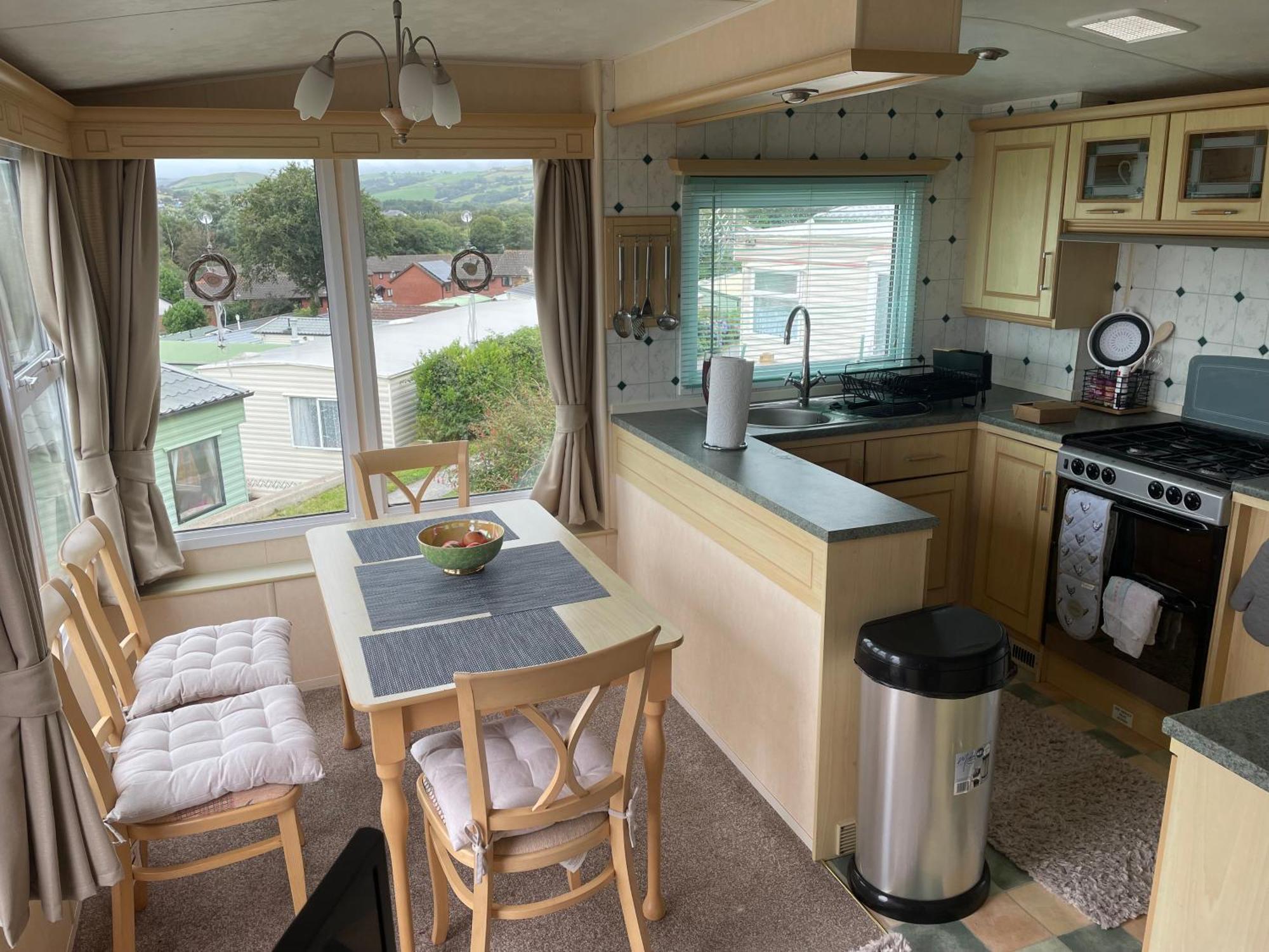 Haven On The Hill 2 Bed Caravan With Town Views Of Aberystwyth F7 ภายนอก รูปภาพ